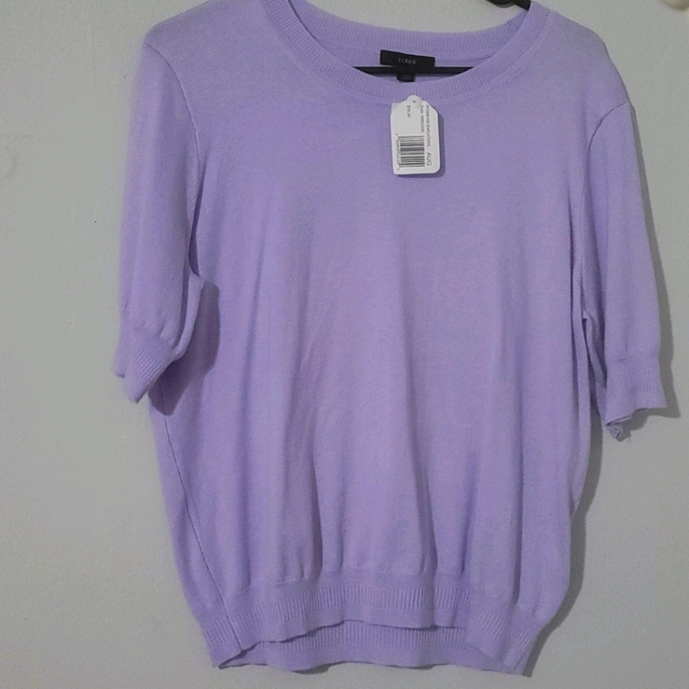 J Crew short sleeve sweater